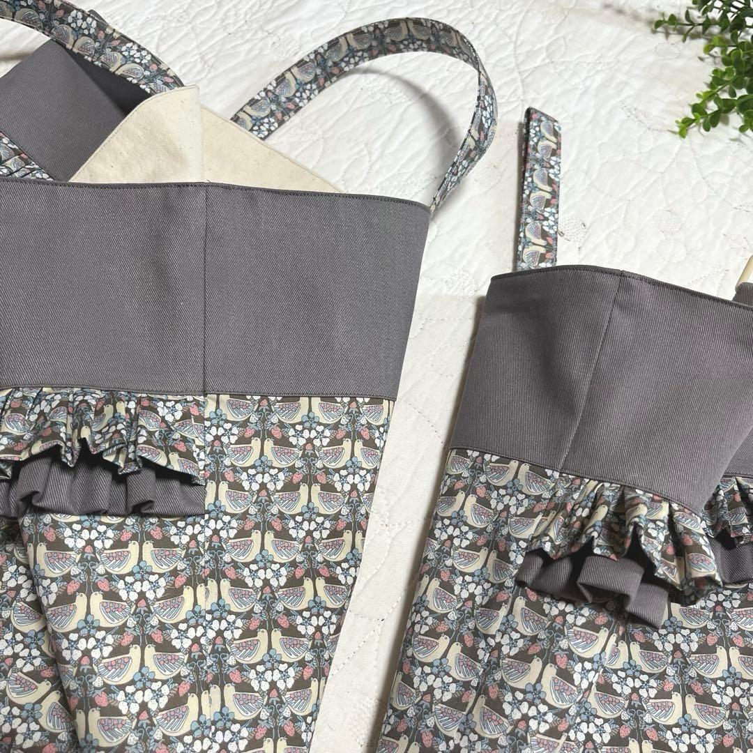 レッスンバッグ　着替え袋　靴袋　3点セット　リバティ　ストロベリーフィースト