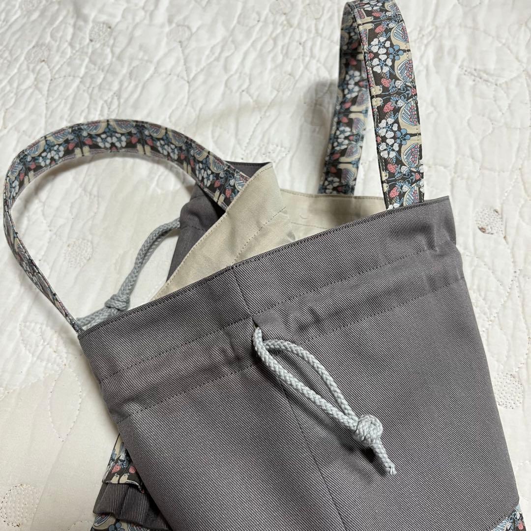 レッスンバッグ　着替え袋　靴袋　3点セット　リバティ　ストロベリーフィースト