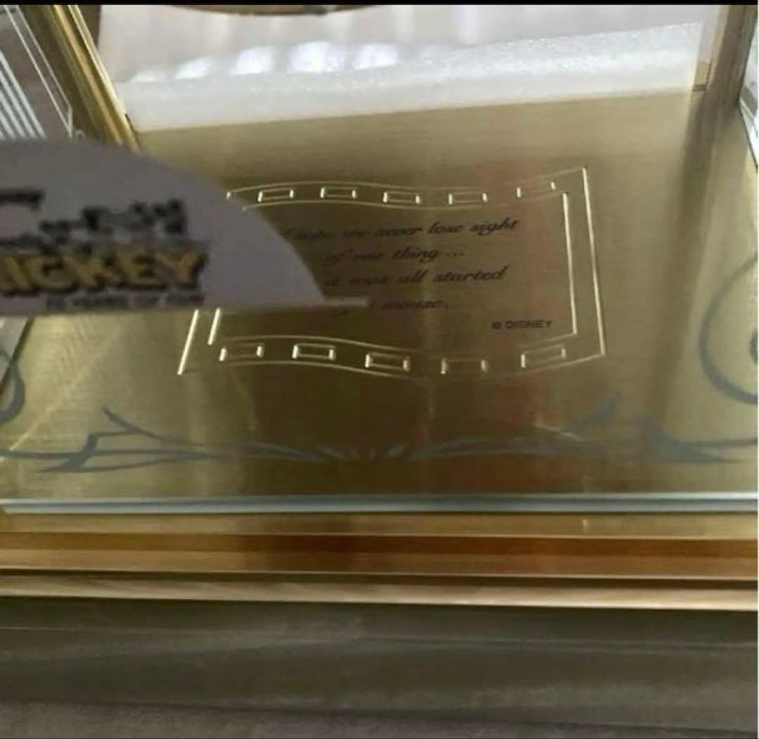 SEIKO ミッキー　75周年記念　高級置時計　シリアルNo.03！