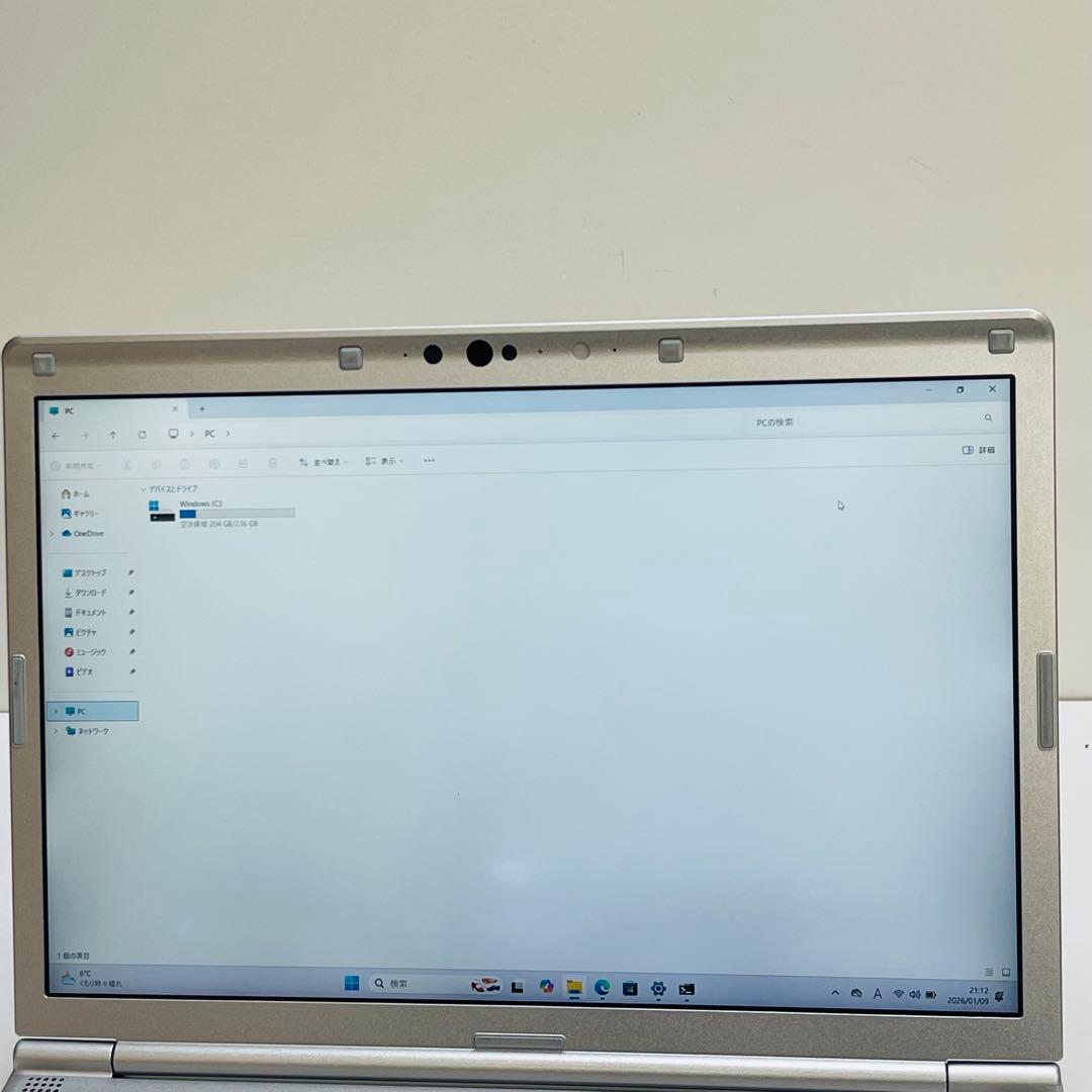 #761 パナソニック CFSV7-3 i5-8350U 8GB SSD256G