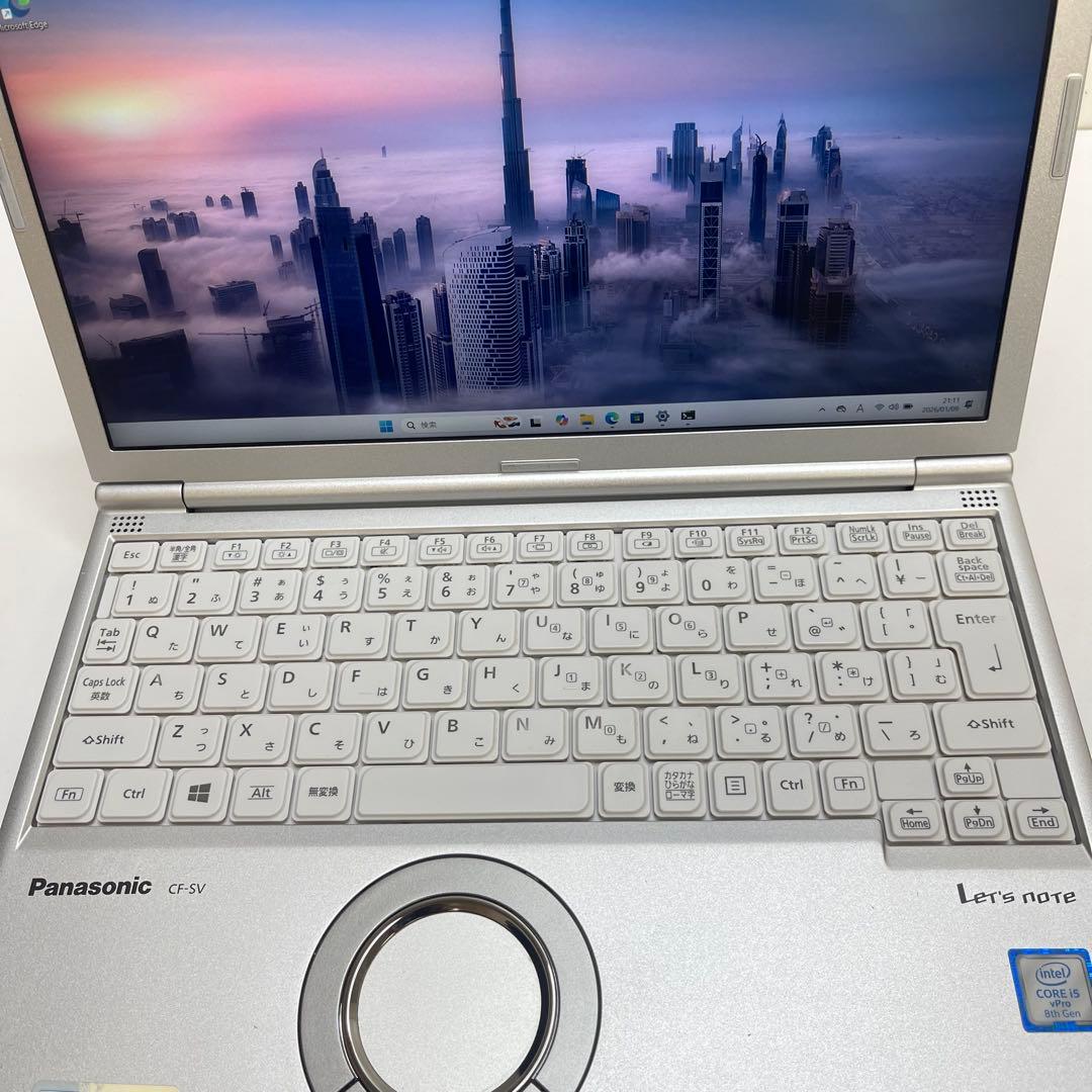 #761 パナソニック CFSV7-3 i5-8350U 8GB SSD256G