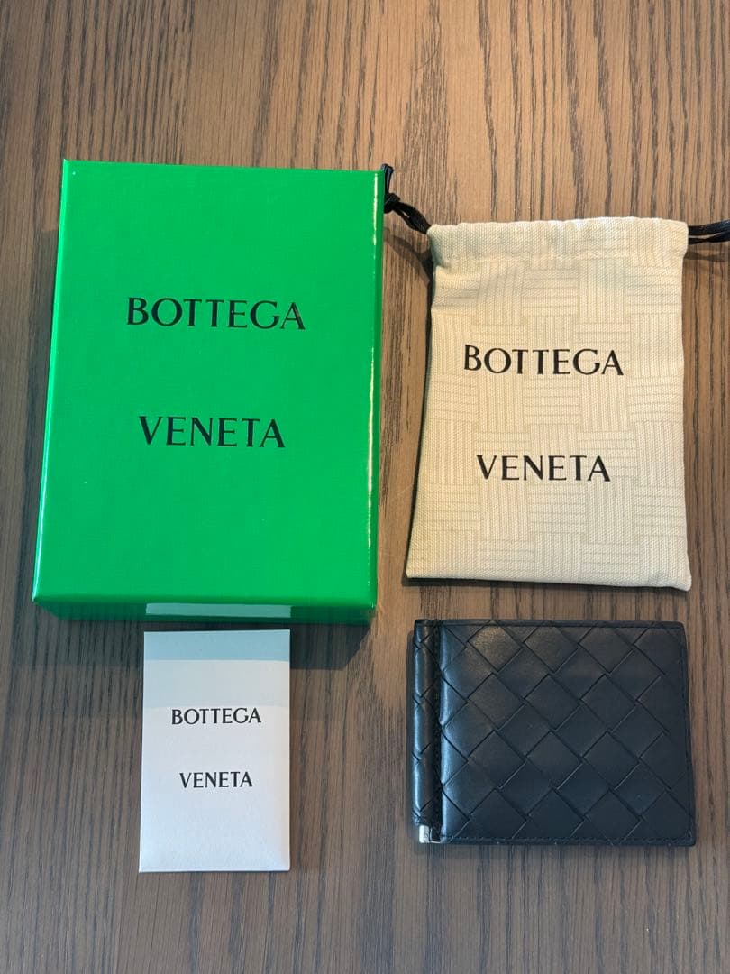 Bottega veneta マネークリップ ネイビー