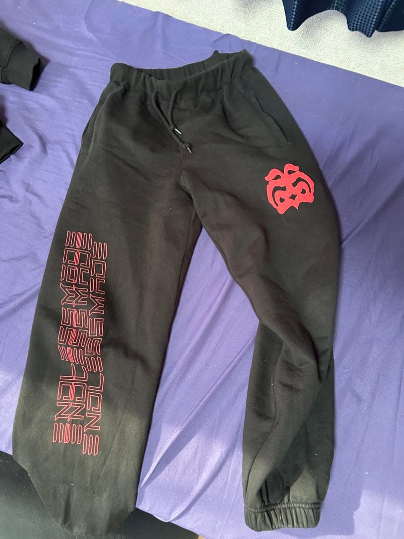 endless made jahxnchoセットアップパーカー スウェットパンツ