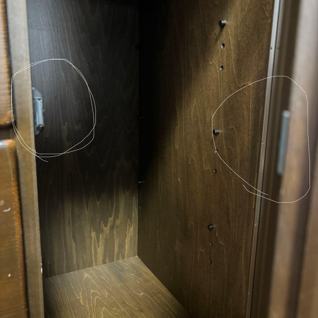 Tokai Kagu 木製ブラウンチェスト　箪笥