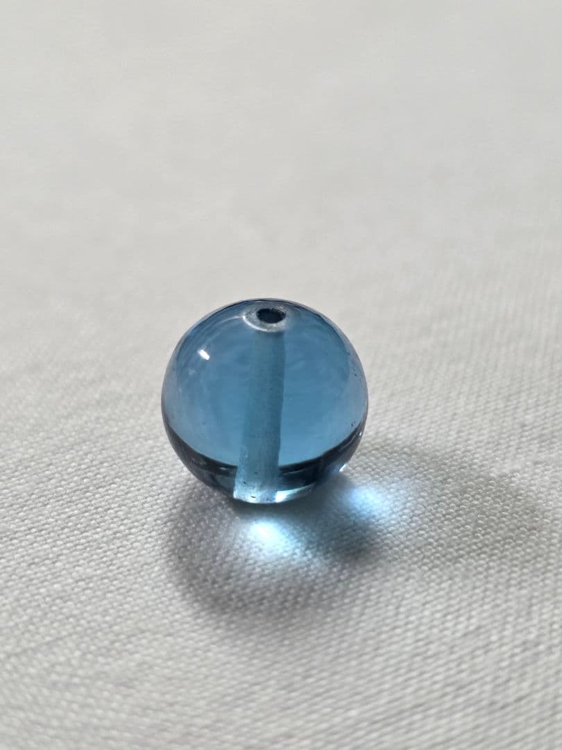 【厳選・10mm】天然ブルートパーズ 1粒（ストーンマーケット5万円購入品）