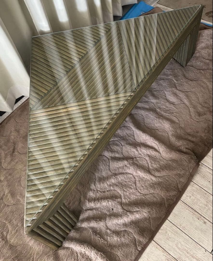 Casablanca カサブランカ ラタン製ローテーブル コーヒーテーブル ②