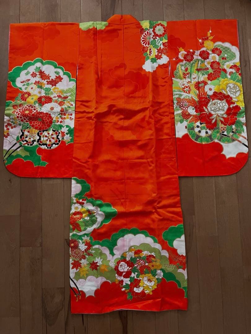 七五三7歳着物・髪飾りセット