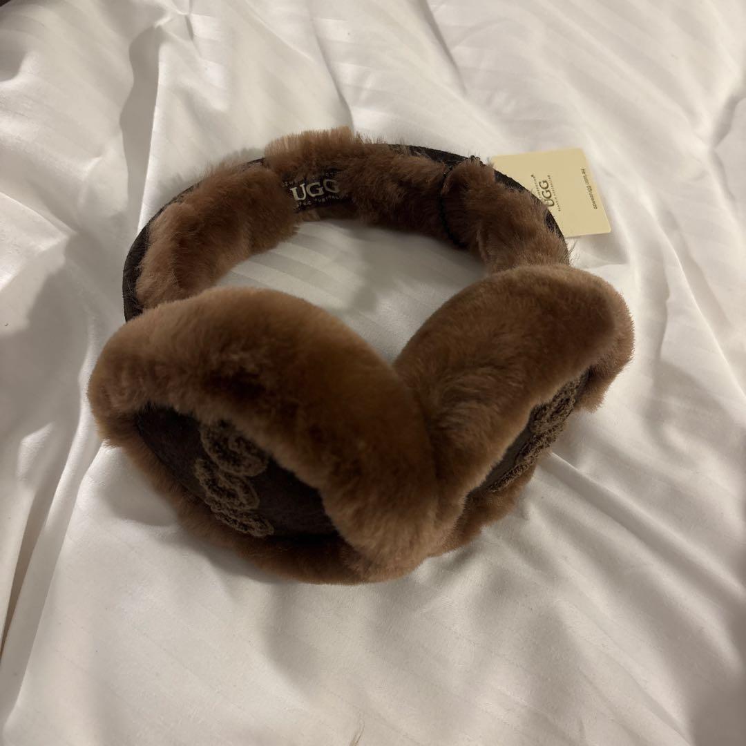 UGG オーストラリア店購入品　レア　イヤーマフ チョコレート