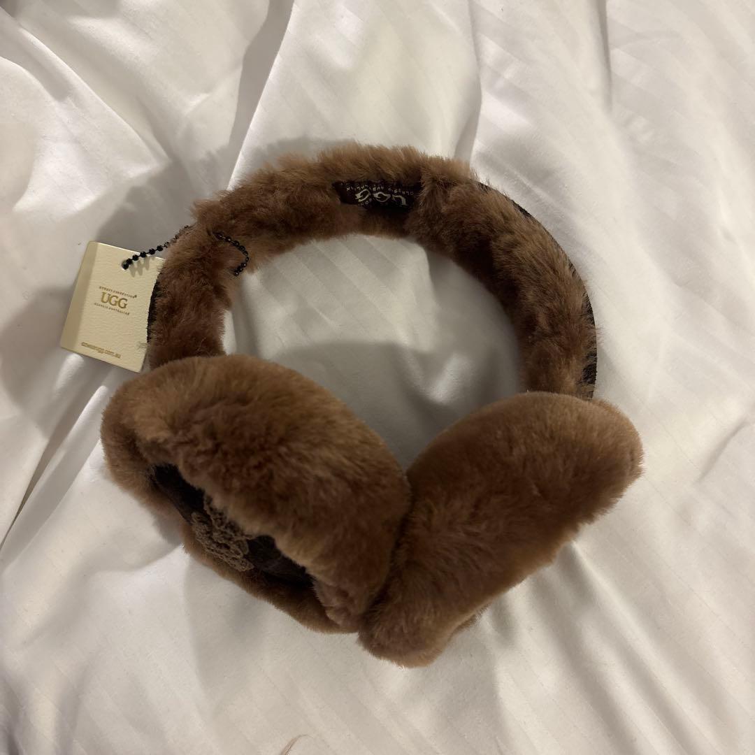 UGG オーストラリア店購入品　レア　イヤーマフ チョコレート