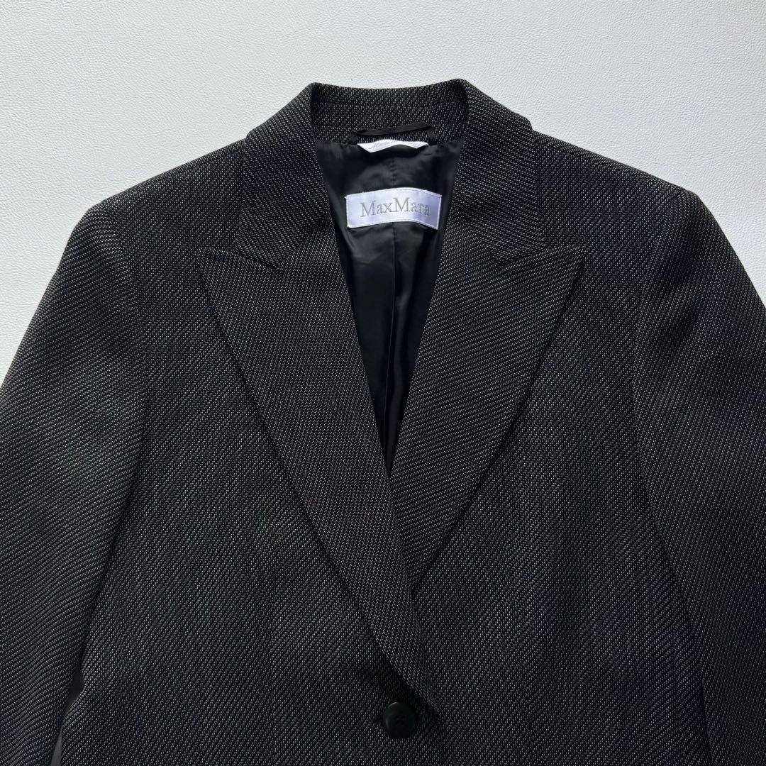 【美品】マックスマーラ 白タグ　パンツスーツ 大きいサイズ LL