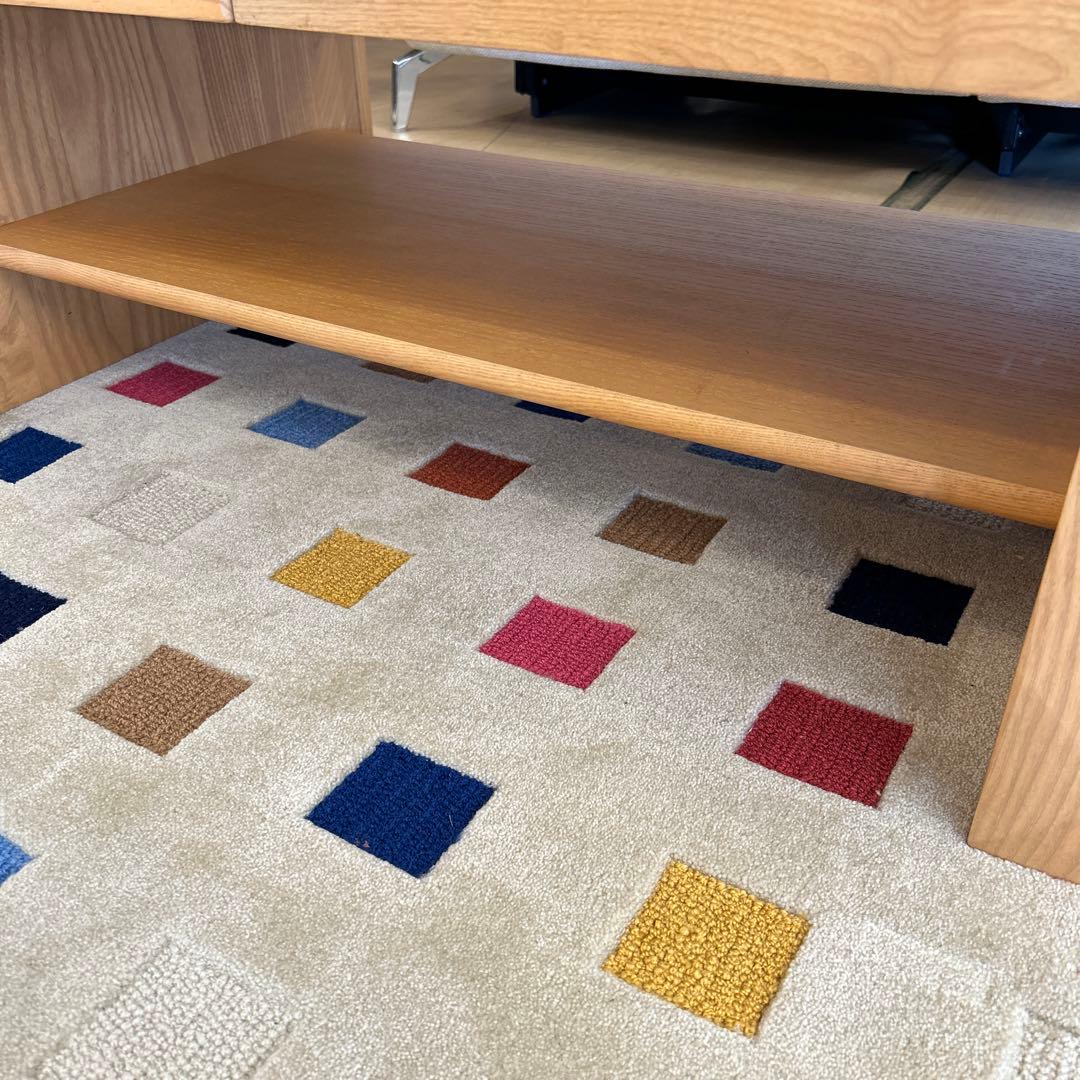 アウトレット★センターテーブル リビングテーブル 引出し付 マガジンラック付