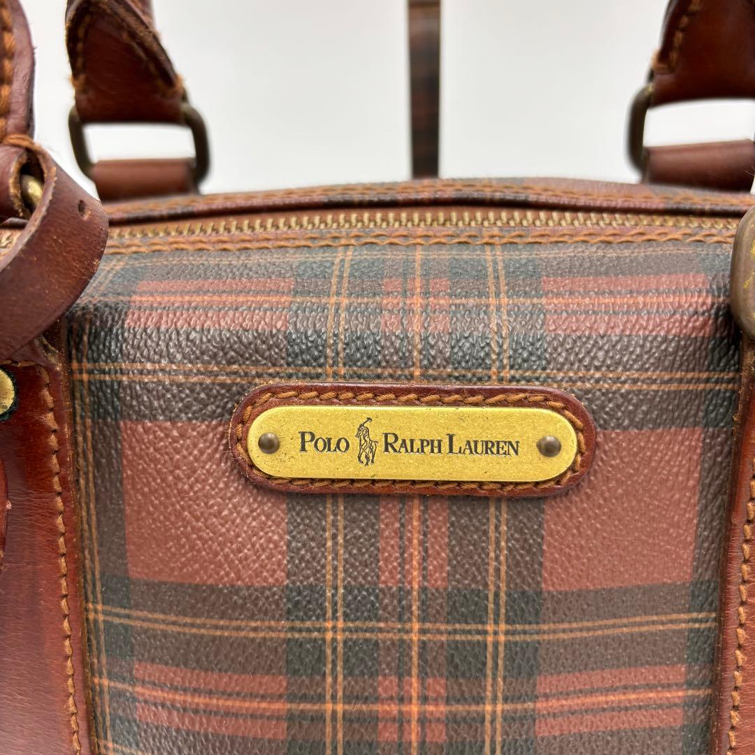 ✨焼きそばパンさま専用です✨ ポロラルフローレン　ボストンバック　ブラウン系
