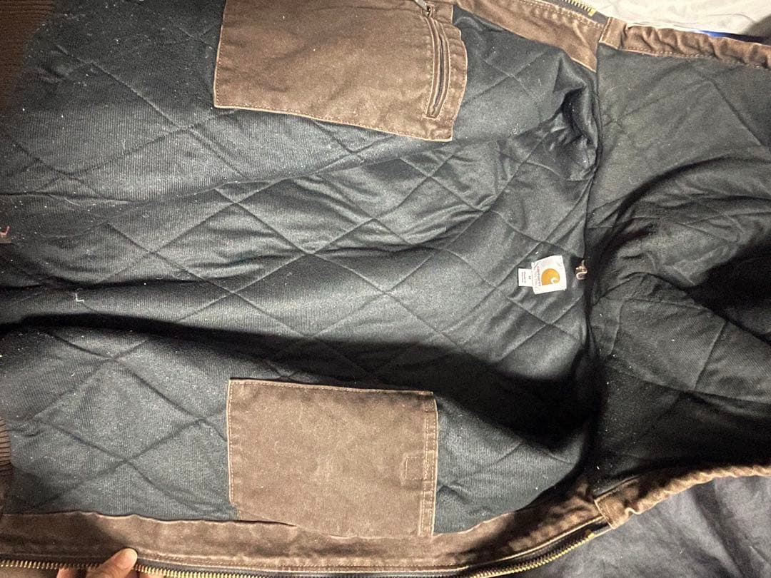 Carhartt アクティブジャケット　メキシコ製　J130-DKB ブラウン系