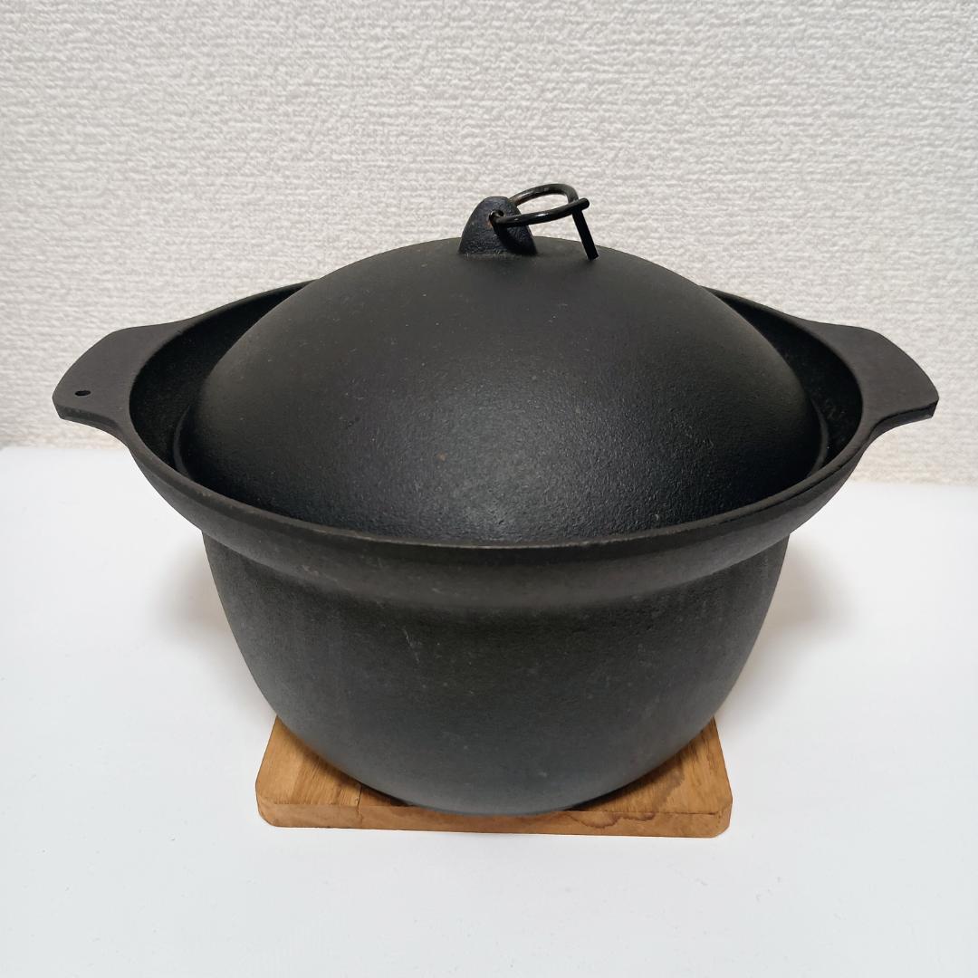 岩手県及源鋳造の南部ごはん釜 3合炊