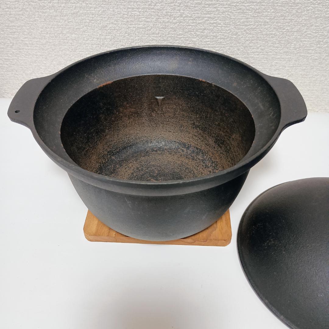 岩手県及源鋳造の南部ごはん釜 3合炊