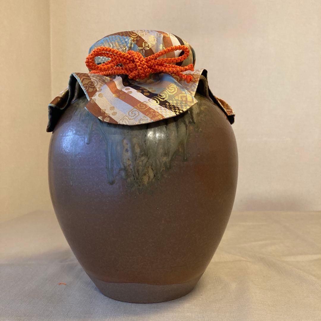 茶道具 飾り壺　口切　丹波焼　信水窯