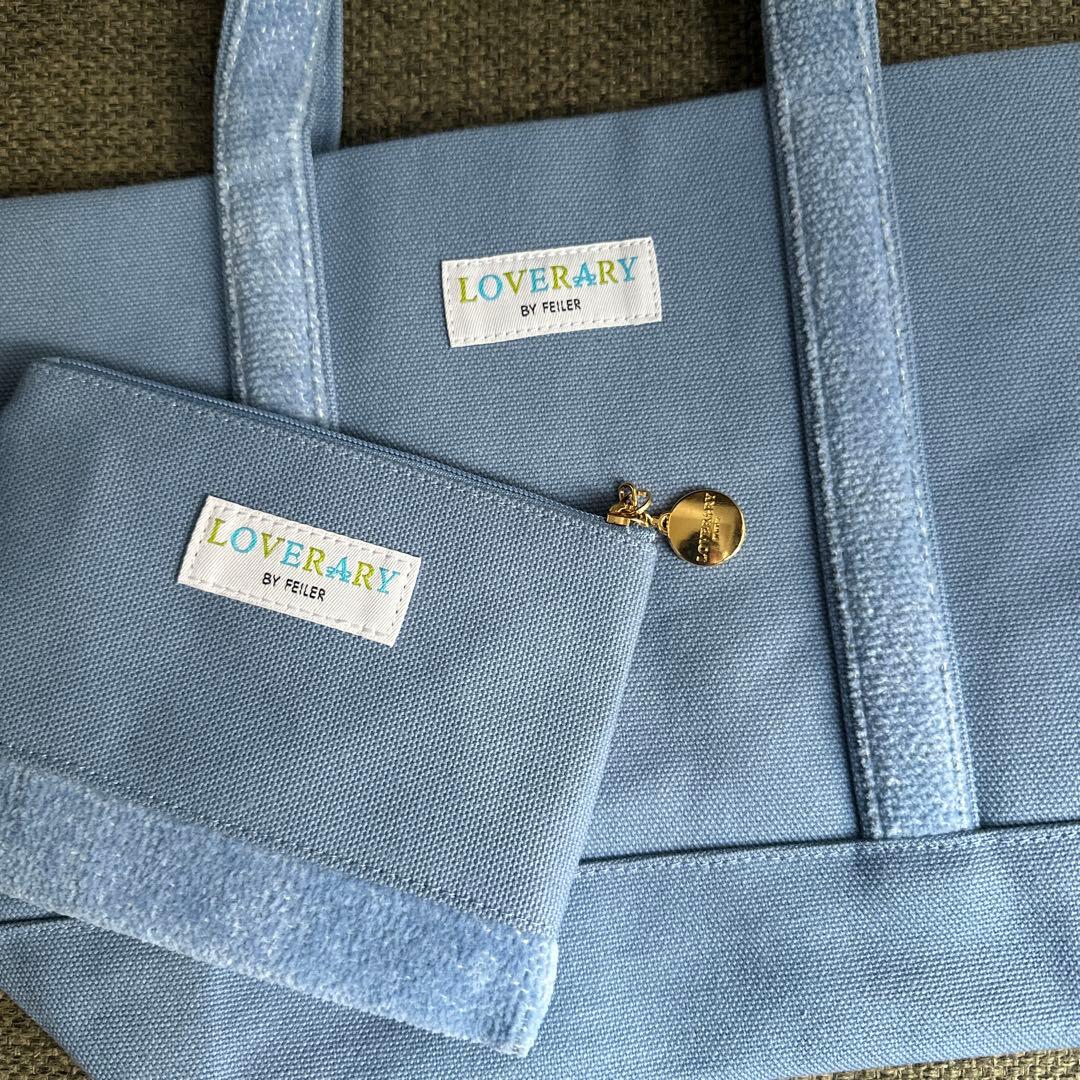 LOVERARY BY FEILER テディトート小ポーチ