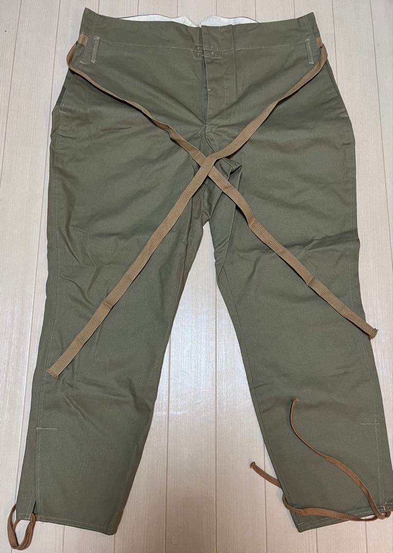 日本陸軍　櫻井製　精密複製　改四五式夏袴　サイズ大　未使用