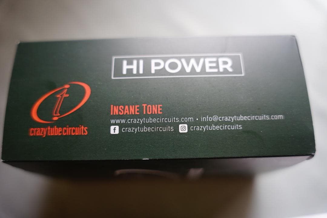 crazy tube circuits HI POWER ギターエフェクター