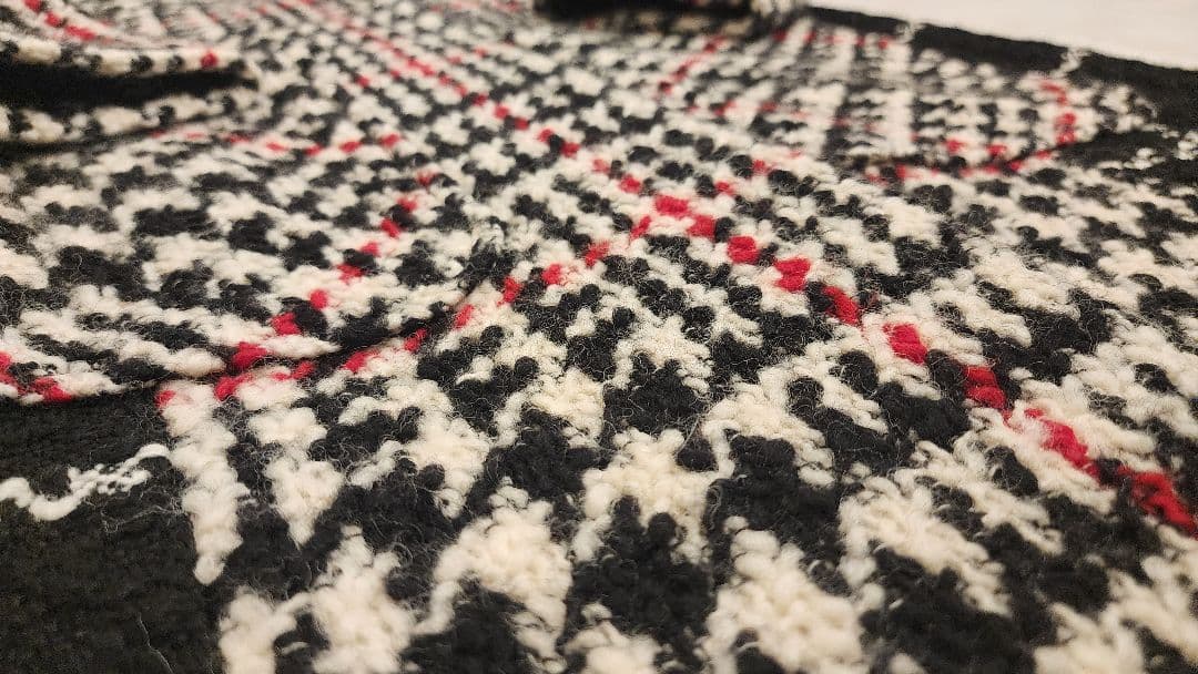 グレースゴンチネンタル　ダイアグラム　チェック柄ロングコート　36