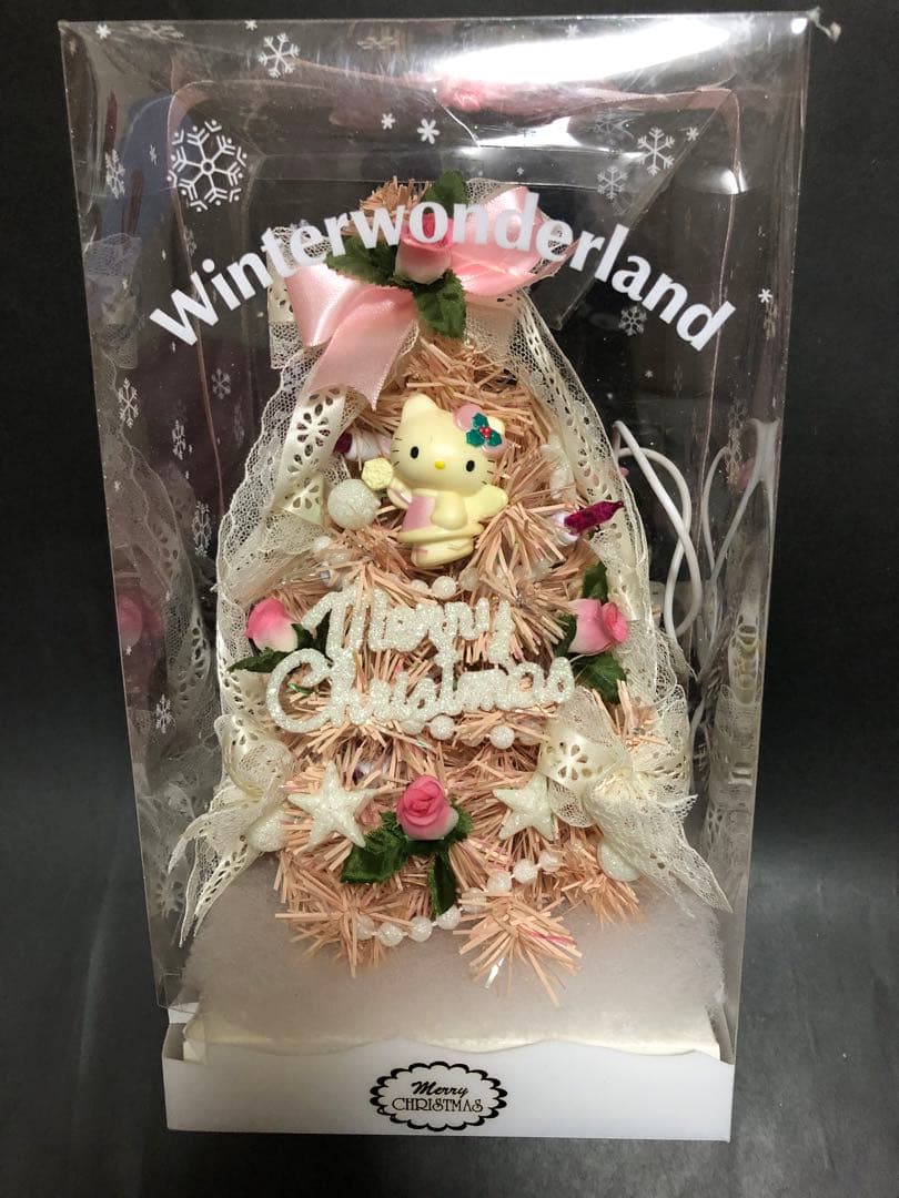 激レア サンリオ ハローキティ 光るクリスマスツリー
