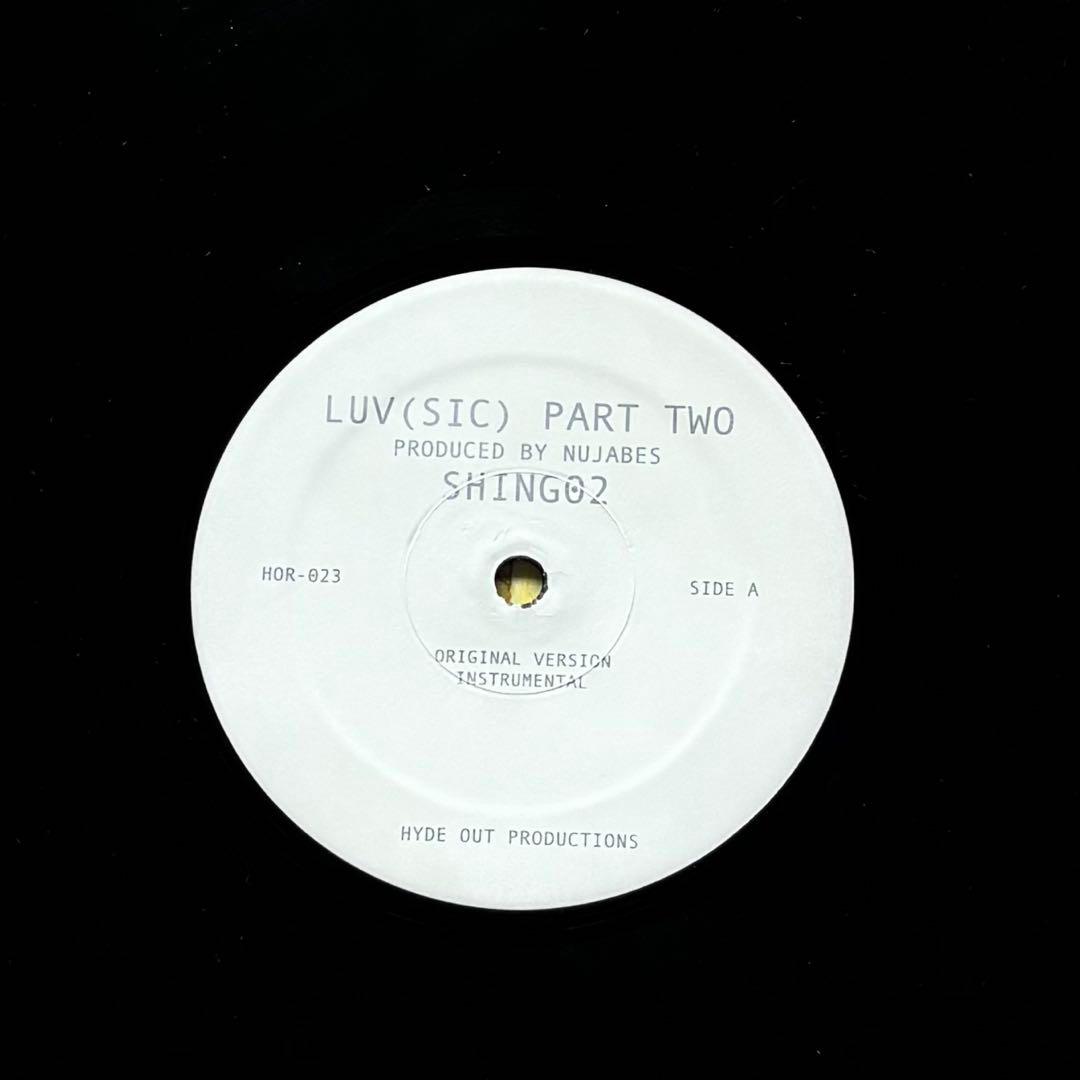 LUV(SIC) PART TWO Shingo2 NUJABES レコード