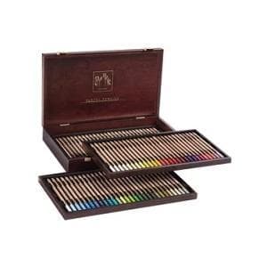カランダッシュ パステルペンシル 色鉛筆　84色　セット 木箱 正規輸入品