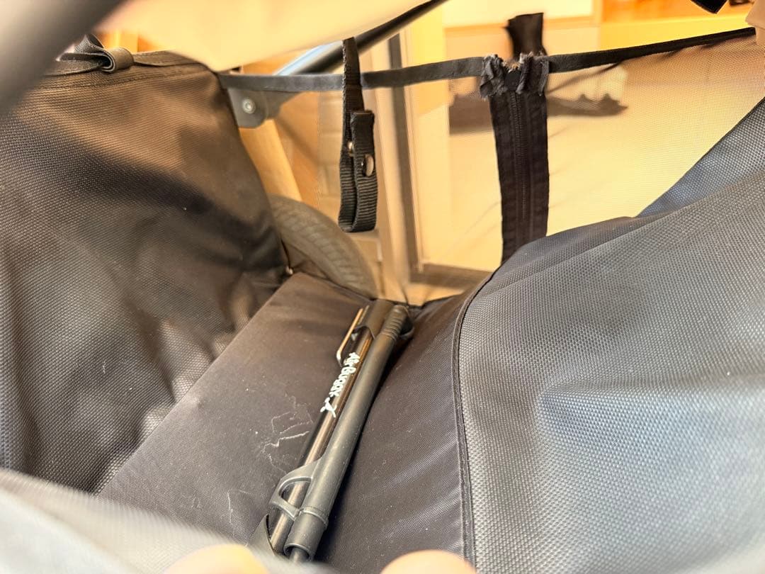 エアバギーココ　キャメル　ベビーカー　ブレーキモデル レインカバー