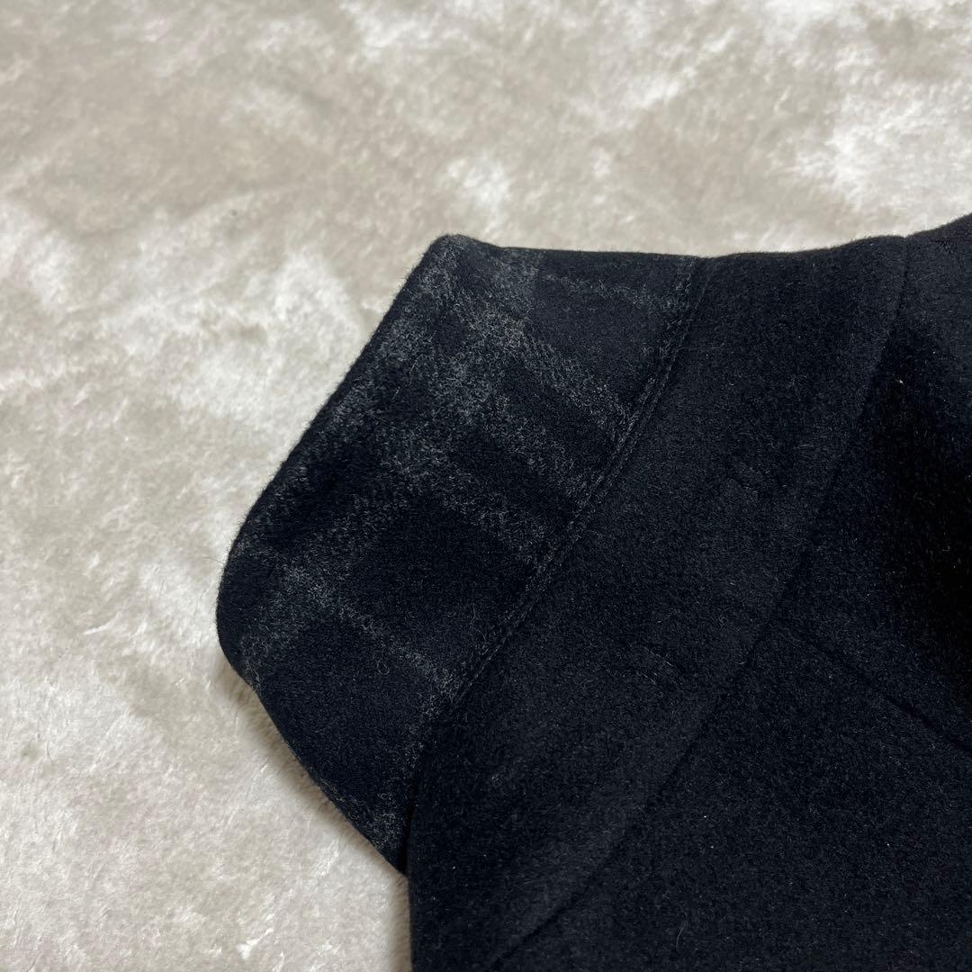 極美品　バーバリーロンドン　カシミヤ、アンゴラ、ウール　ステンカラーコート