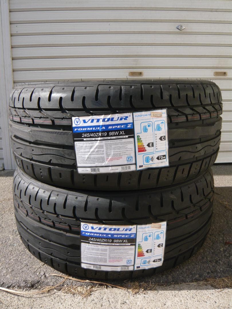 全国送料込☆送料込☆VITOUR☆FORMULASPEC2☆245/40R19