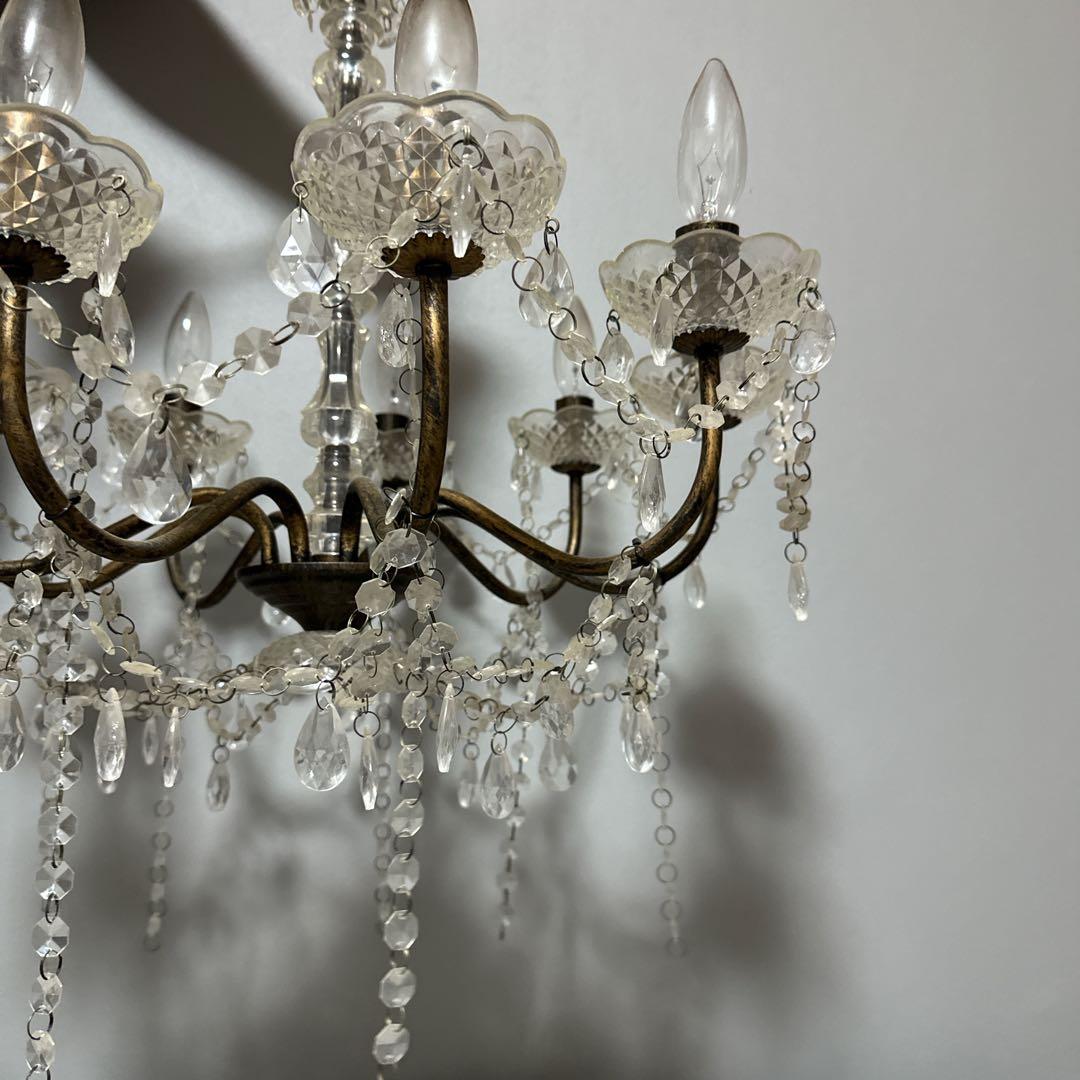 大型8灯シャンデリア