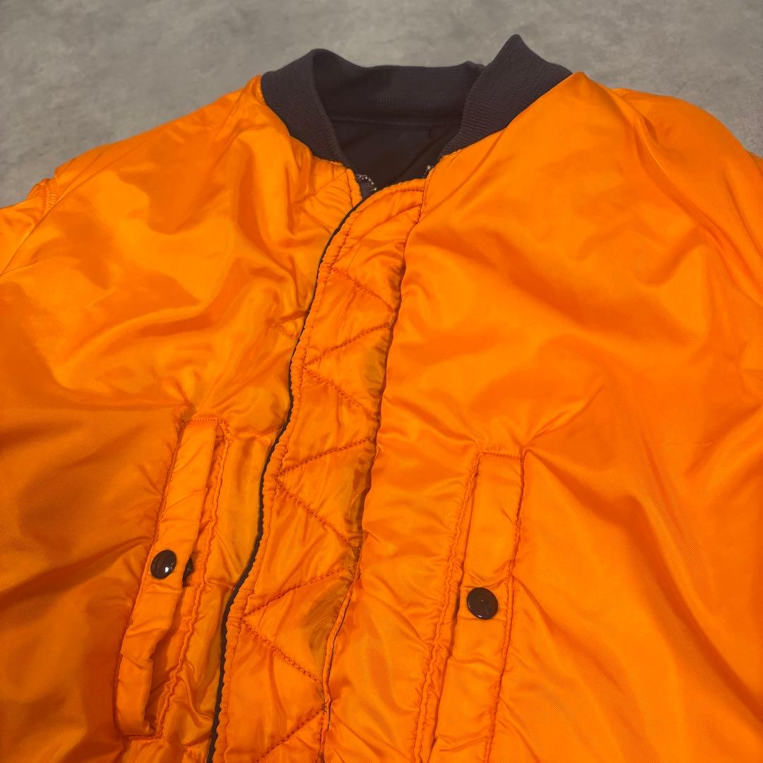 USA製 1968年復刻 アルファ MA-1 68モデル ネイビー