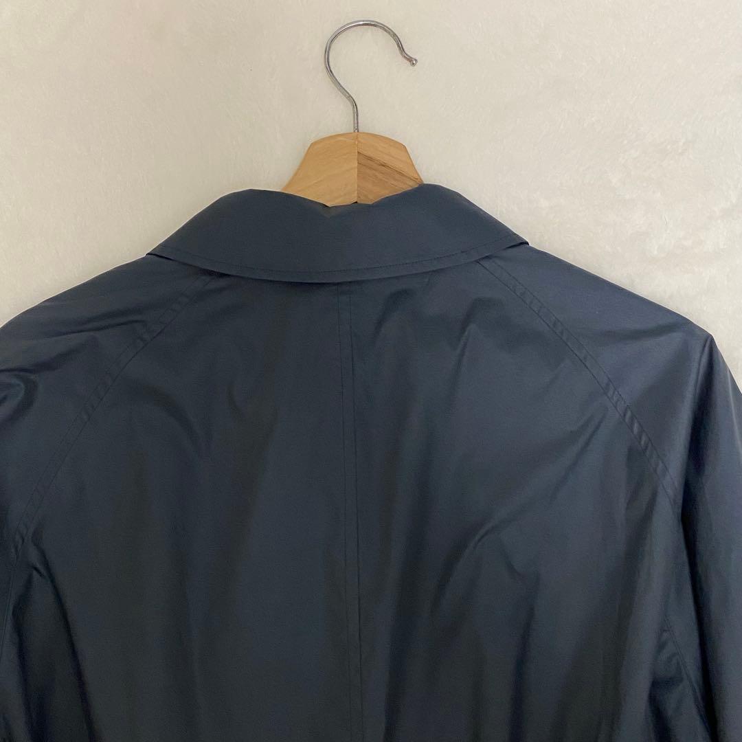 オーラリー SUPEER LIGHT POLYESTER サテンカラーコート