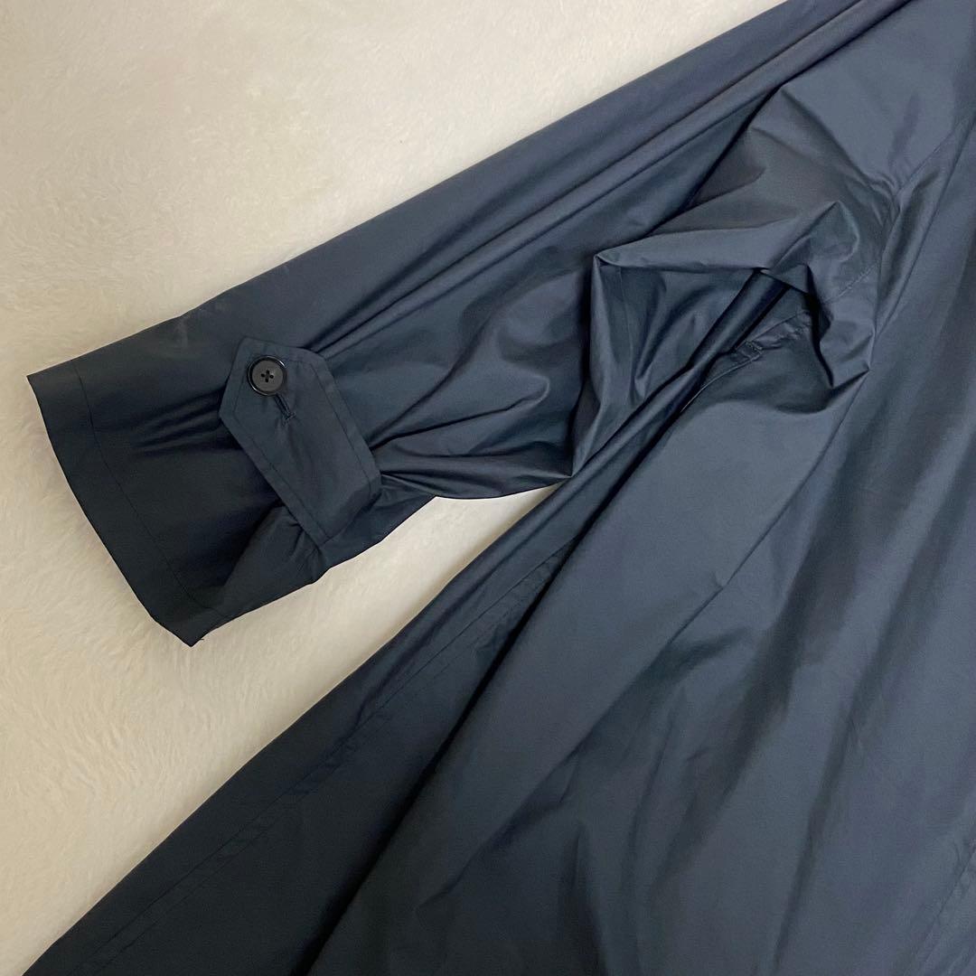 オーラリー SUPEER LIGHT POLYESTER サテンカラーコート