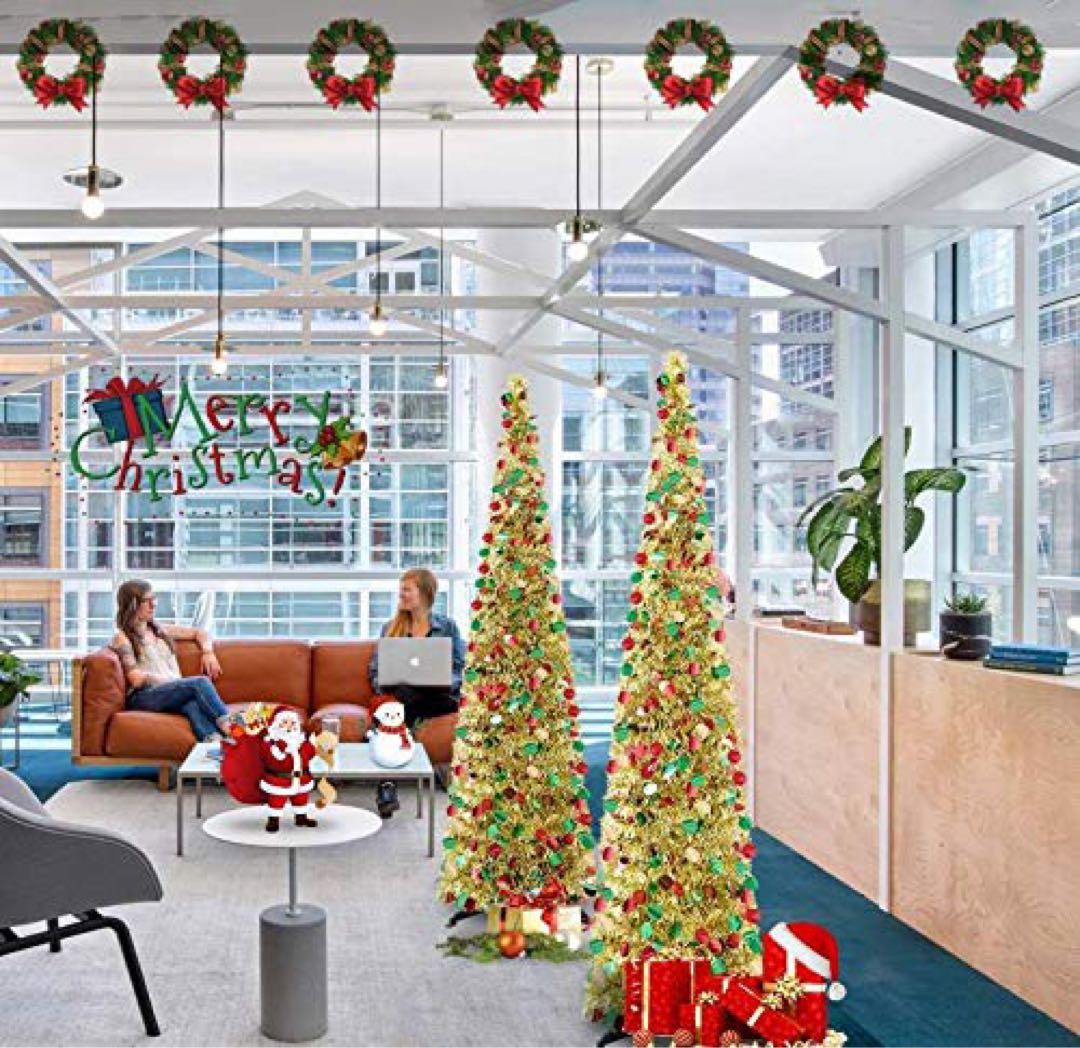 折りたたみ式ポップアップクリスマスツリー簡単な組み立て　１３０センチ