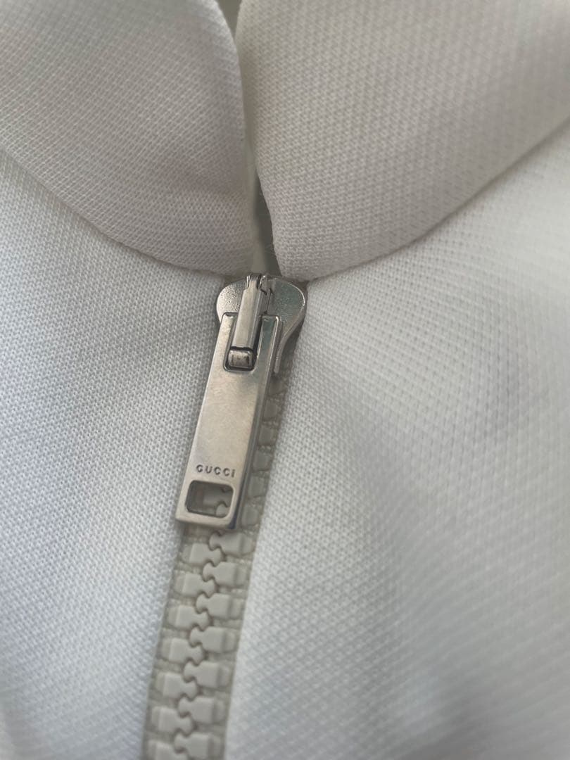 GUCCI テニスモチーフ ジップアップワンピース L