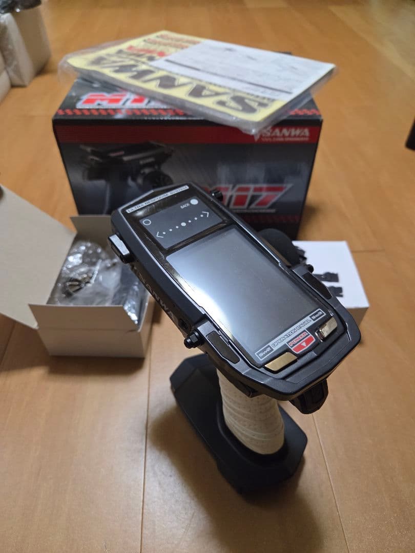 サンワ　M17 送受信機セット ワイヤレス充電 RX-493i