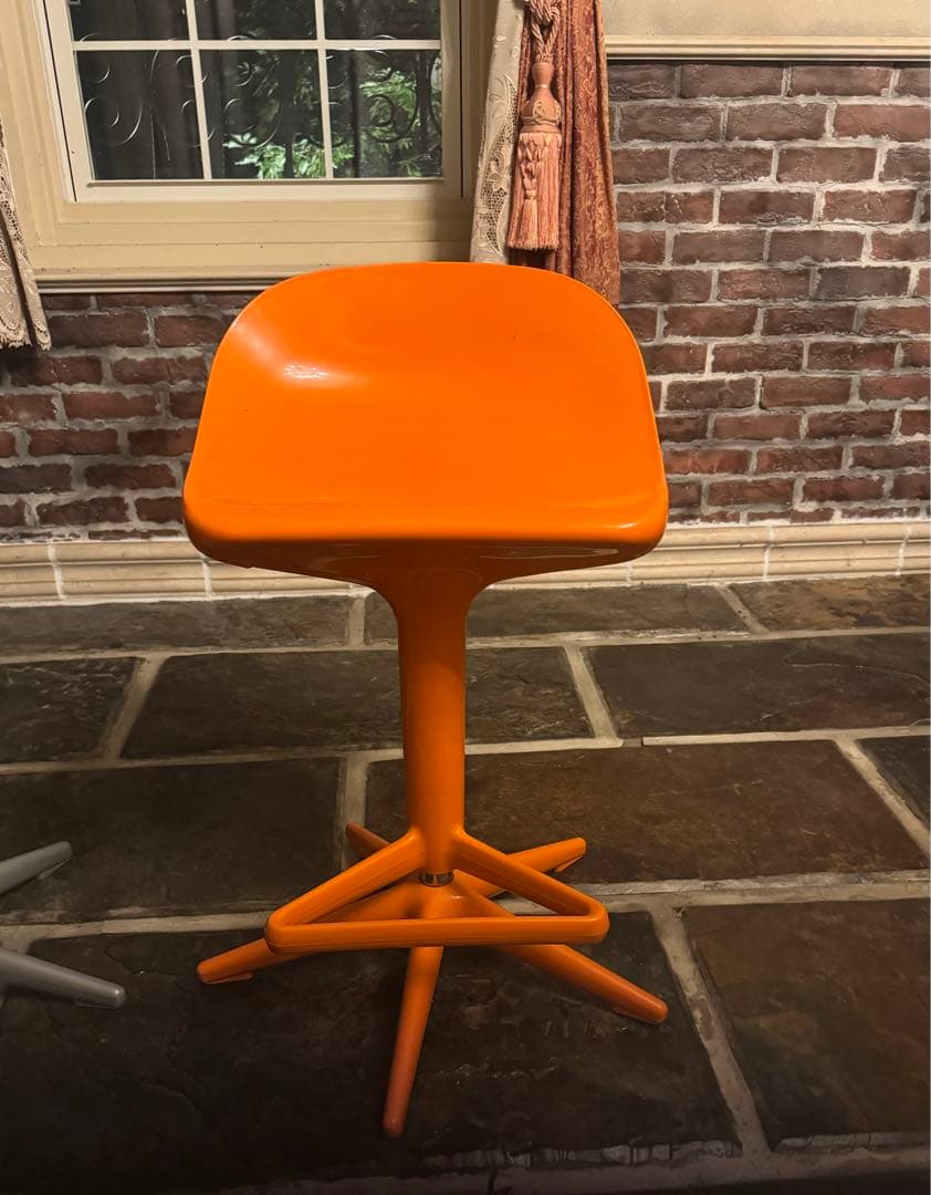 Kartell スプーン ハイスツール 昇降式 カルテル カウンターチェア