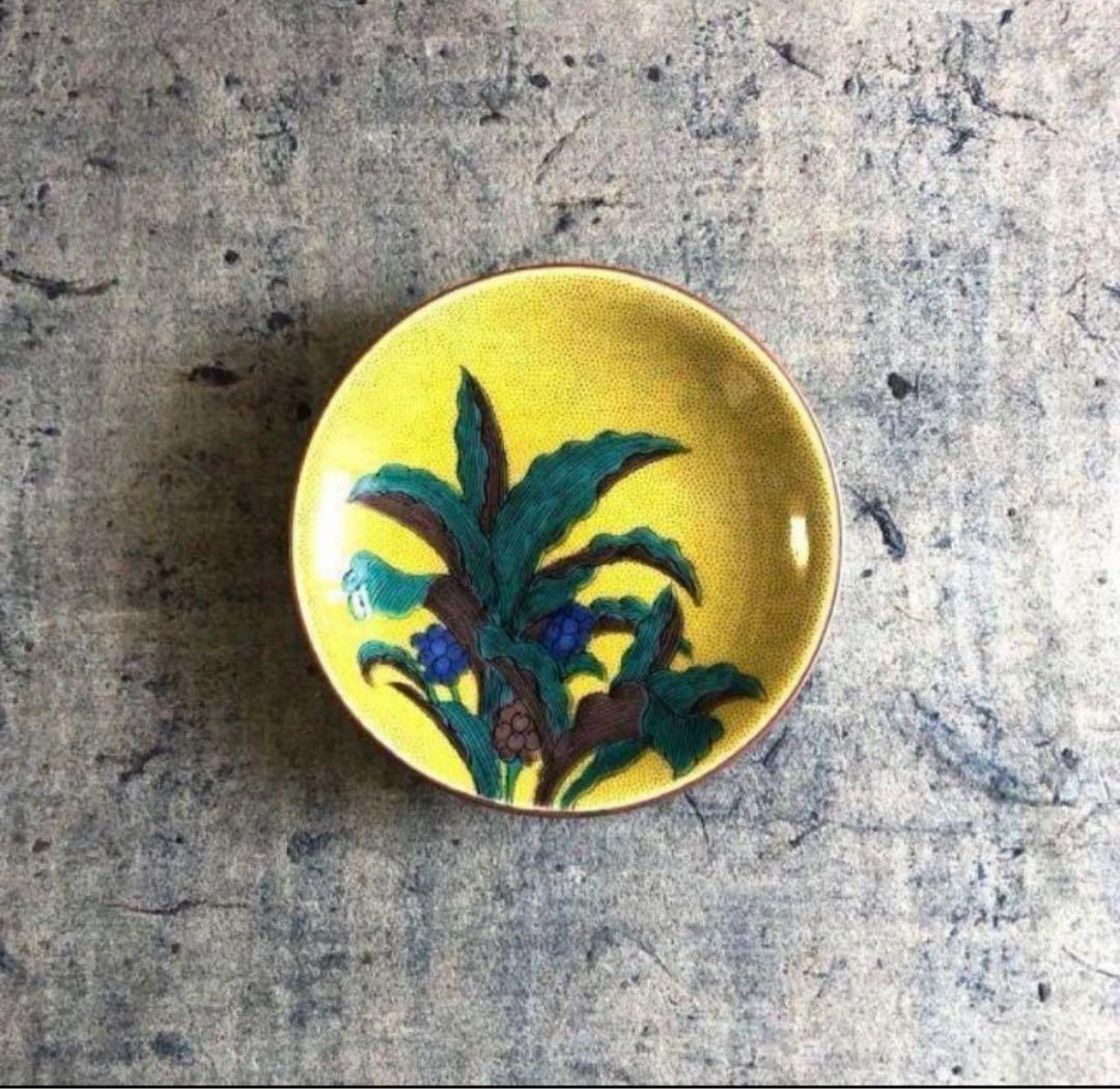 はくとんママ 美濃焼　錆かいらぎリム6.5寸深皿