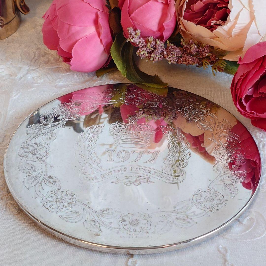 シルバーポットスタンド　鍋敷き　ティーマット　トリベット　イギリス　アンティーク