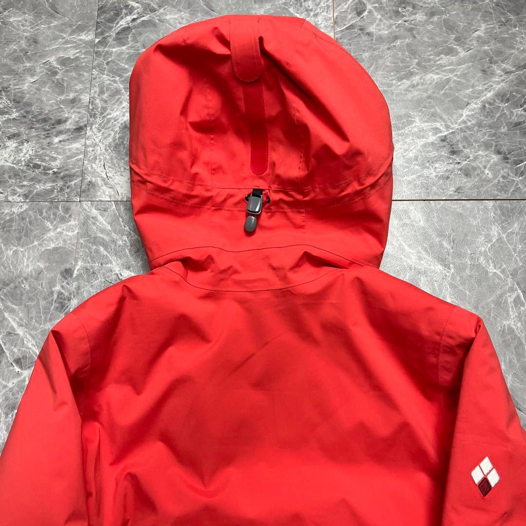 極美品　モンベル　パウダーポップパーカー　アウトドア　軽量　スキーウェア