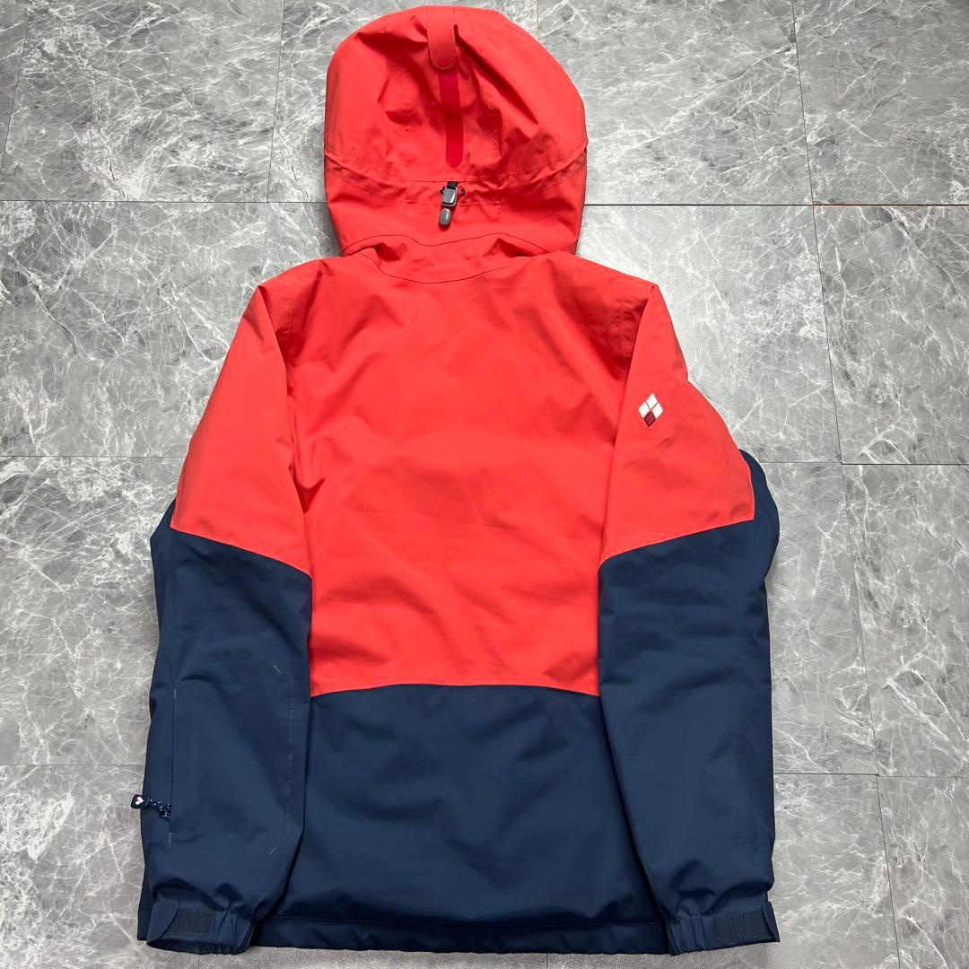 極美品　モンベル　パウダーポップパーカー　アウトドア　軽量　スキーウェア