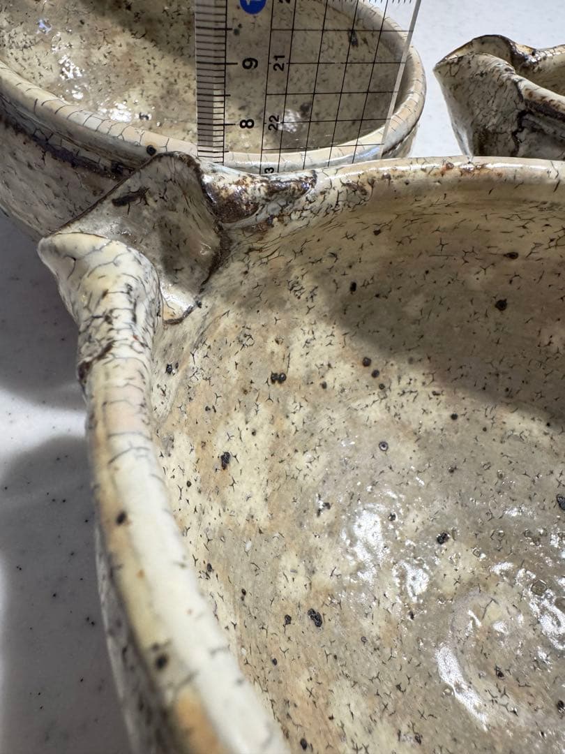 工藤和彦 黄粉引 片口鉢 3枚