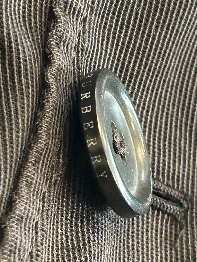 ボロの美学 BURBERRYバーバリー ステンカラーコート フェード スペイン製