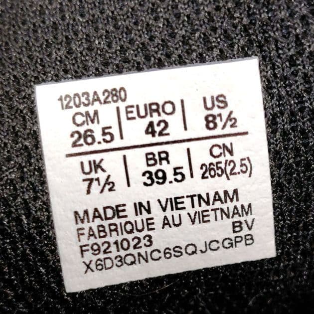 asics アシックス ゲル エヌワイシー スニーカー メンズ 黒色 27.5