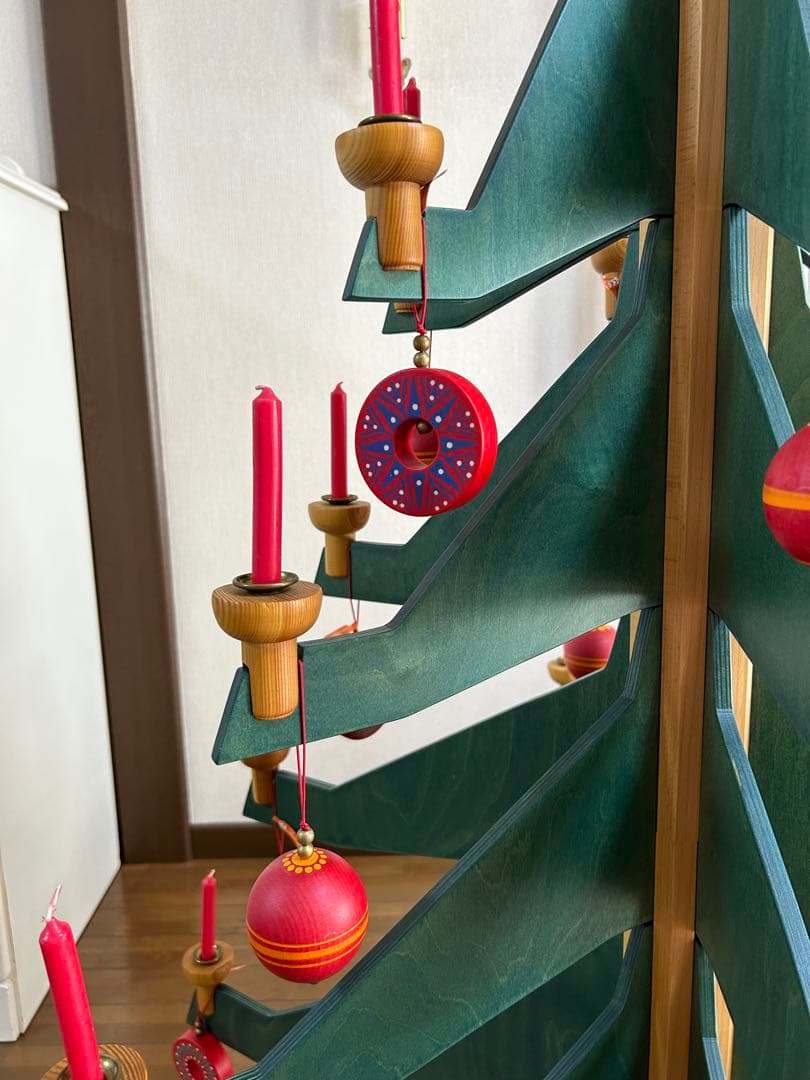 美品希少✨ドイツ製手作り木製ツリー✨ ブライトシュベルツ