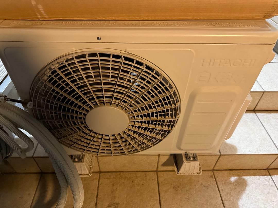 松戸市 エアコン 10畳～ 白くまくん RAS-W28K 100V