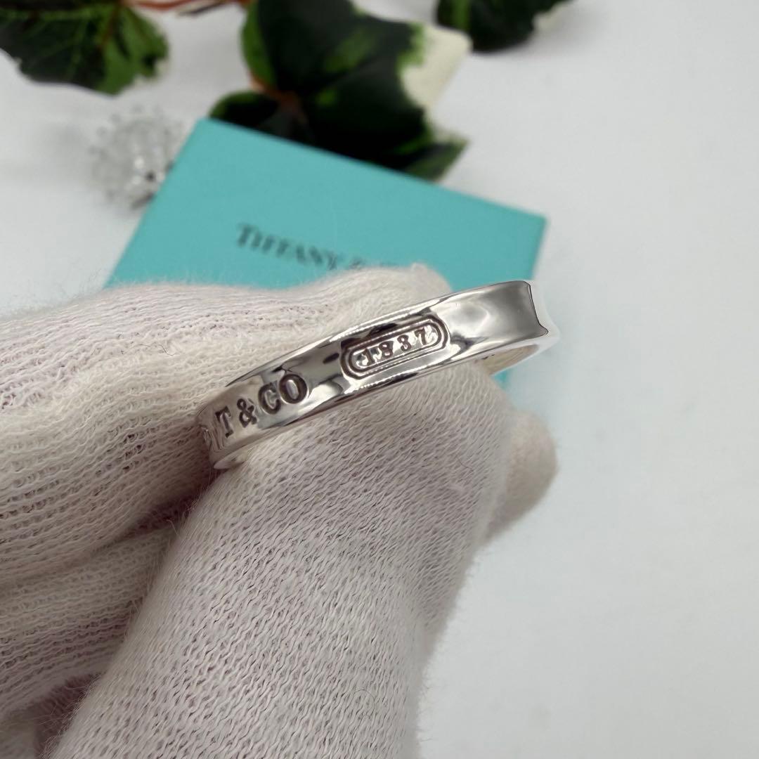 【新品仕上げ済み】ティファニー　1837 ナローリング　約２1号