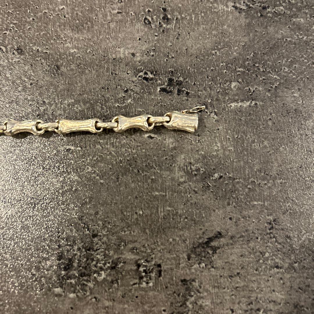 ティファニーシルバー925バンブーブレスレット