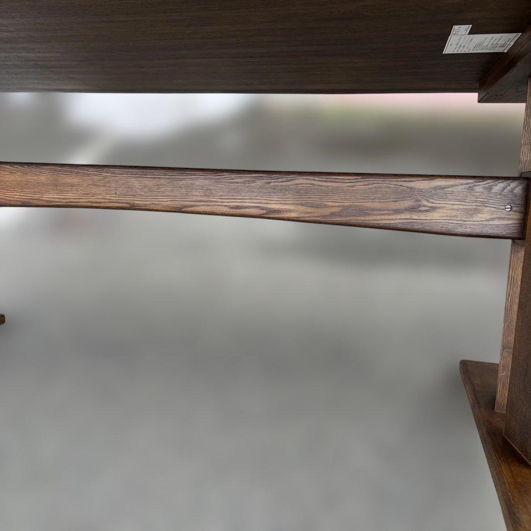 ニトリ　ダイニングテーブル　木製　木目調　インテリア　ダイニング　机　テーブル